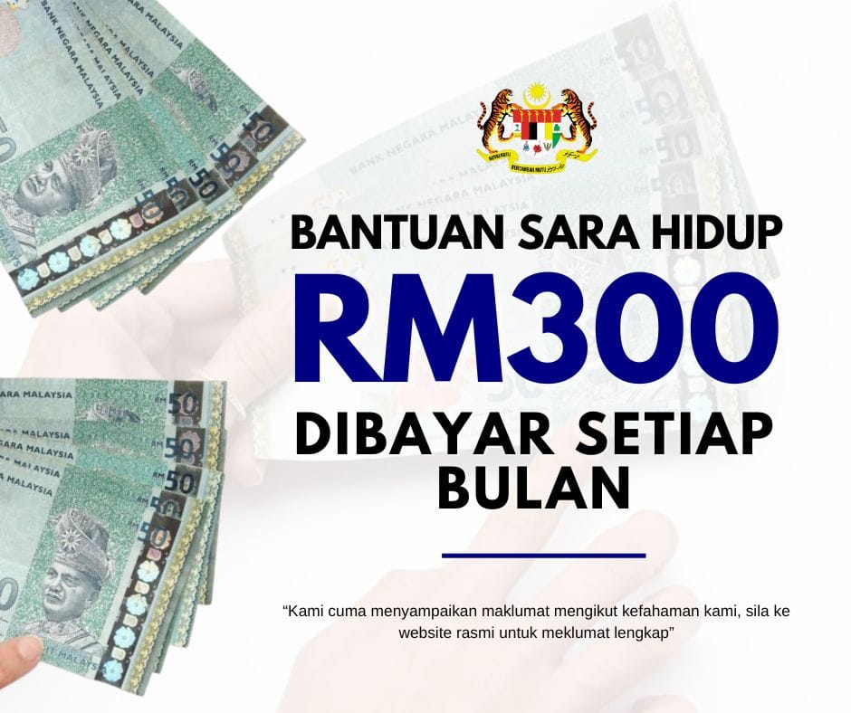 Bantuan Sara Hidup Rm Dibayar Setiap Bulan Cara Memohon Senarai