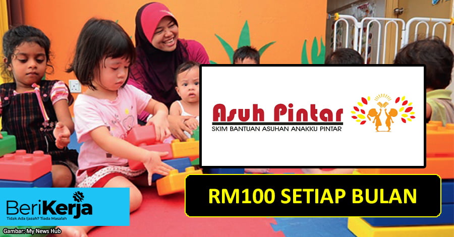 Rasmi Permohonan Bantuan Yuran Taska Nurseri Rm100 Sebulan 2021