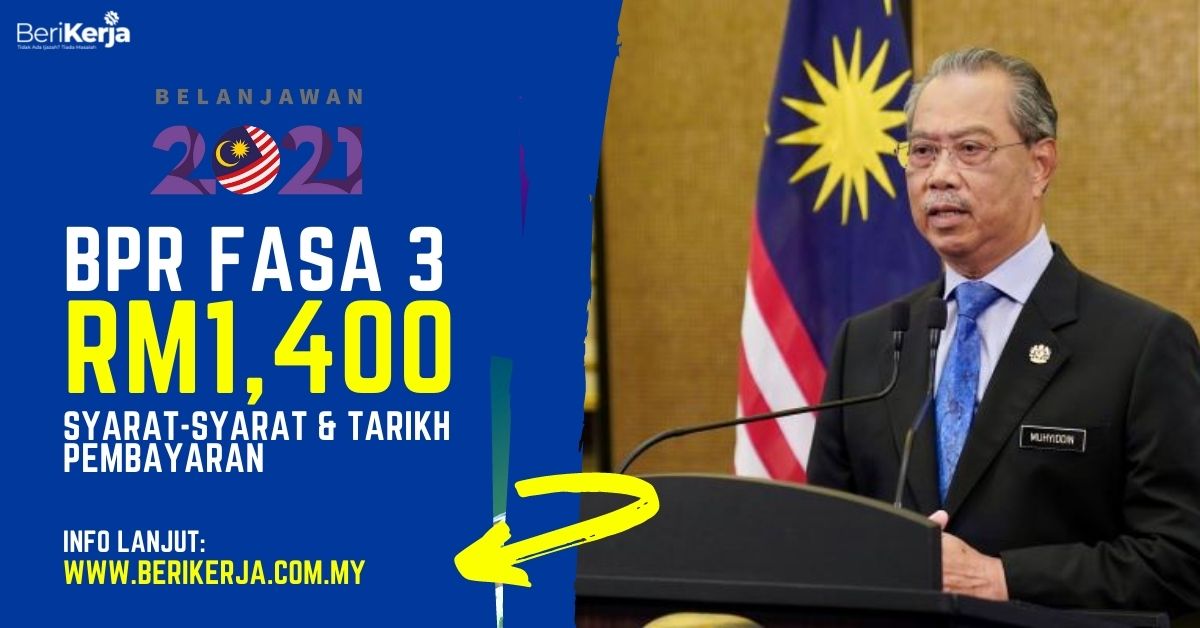 Bantuan sehingga RM1,400 Syaratsyarat & tarikh bayaran Bantuan