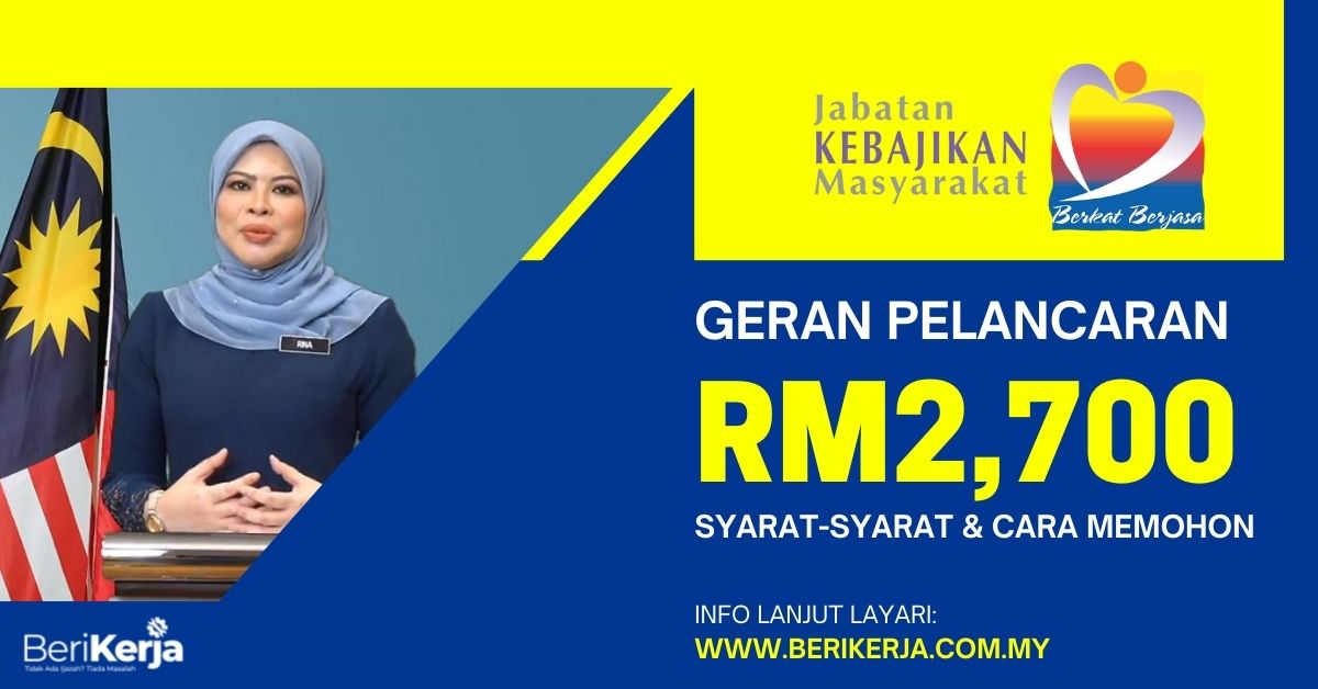 Bantuan One Off Rm2 700 Syarat Syarat Cara Memohon Geran Pelancaran Untuk Jana Pendapatan