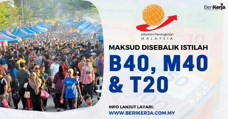 Berapa Pendapatan Sebenar Untuk Golongan B40, M40 & T20? Ini Penjelasan ...