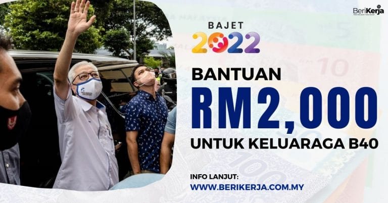 Bantuan RM2,000 Untuk Isi Rumah B40: Ini Cara Memohon & Tarikh Tutup ...