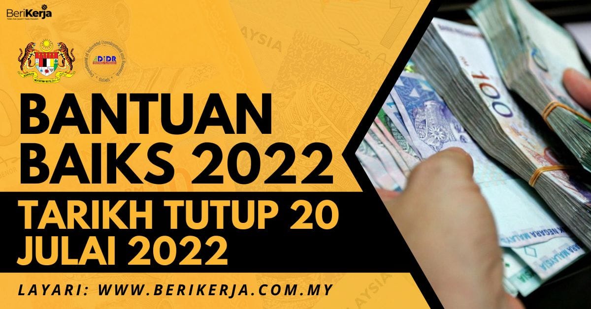 Permohonan ditutup pada 20 Julai Ini cara memohon pelbagai jenis