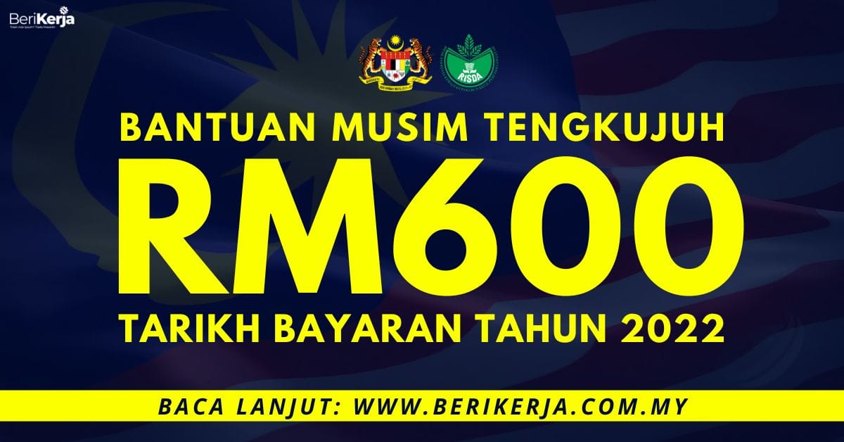 Rayuan ditutup minggu depan Ini tarikh pembayaran Bantuan Musim