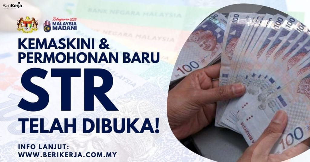 Boleh kemaskini & buat permohonan baru STR mulai hari ini Jumlah