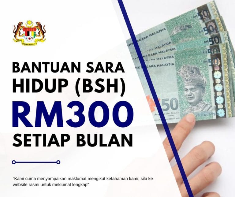 Bantuan Sara Hidup Bsh Rm Dikreditkan Setiap Bulan Senarai