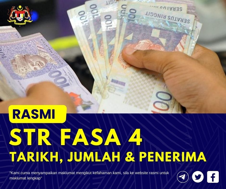 Str Fasa Hingga Telah Selesai Dikreditkan Ini Tarikh Jumlah Bayaran Penerima Str Fasa