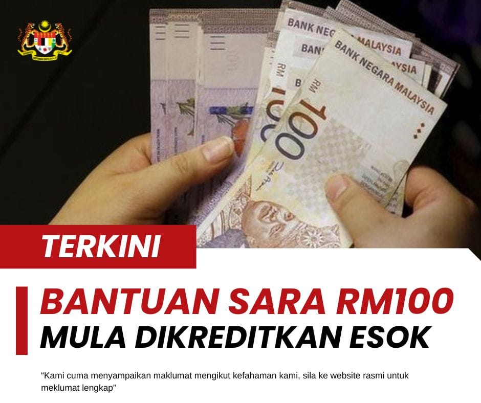 Bantuan Tunai Sara Rm Mula Dikreditkan Esok Senarai Penerima Cara Semak Kelulusan