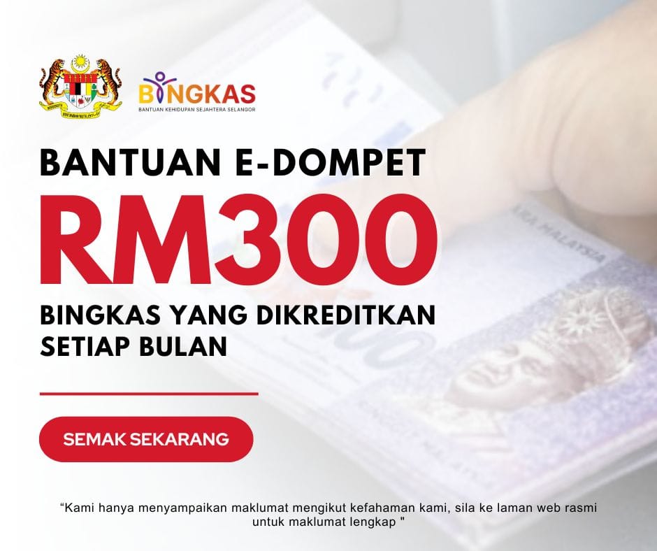 Bantuan Emadani Rm Telah Selesai Dikreditkan Ini Cara Memohon E Dompet Bingkas Rm