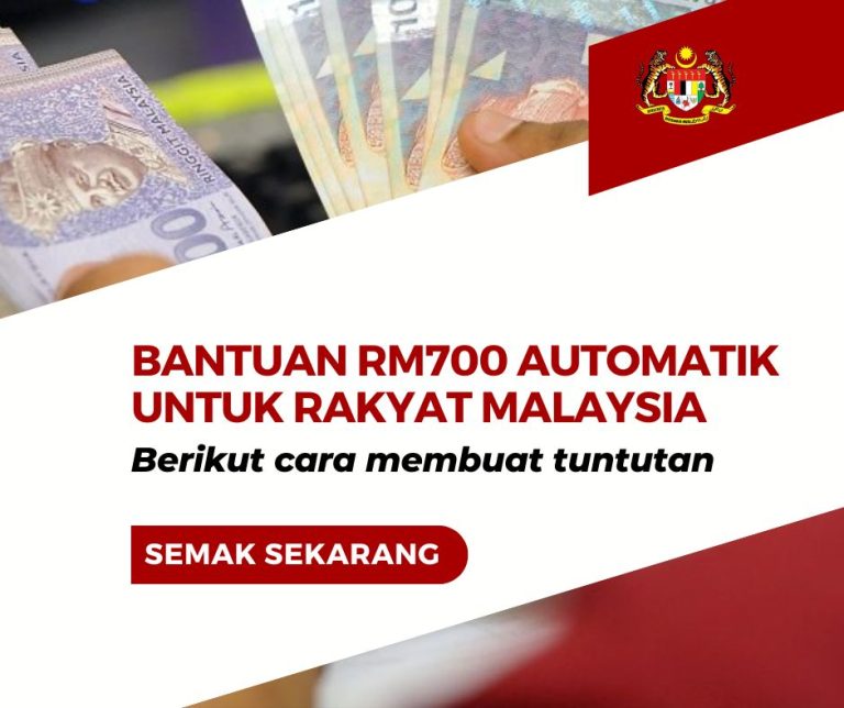 Bantuan RM700 secara automatik untuk rakyat Malaysia: Berikut cara membuat tuntutan