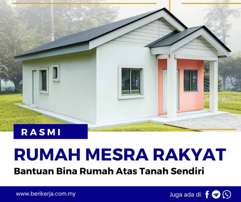 Bantuan Bina Rumah Atas Tanah Sendiri: Ini Syarat-Syarat & Memohon Rumah Mesra Rakyat