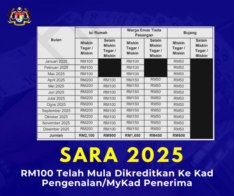 RM100 Telah Mula Dikreditkan Ke Kad Pengenalan/MyKad Penerima: Ini Cara Menggunakannya