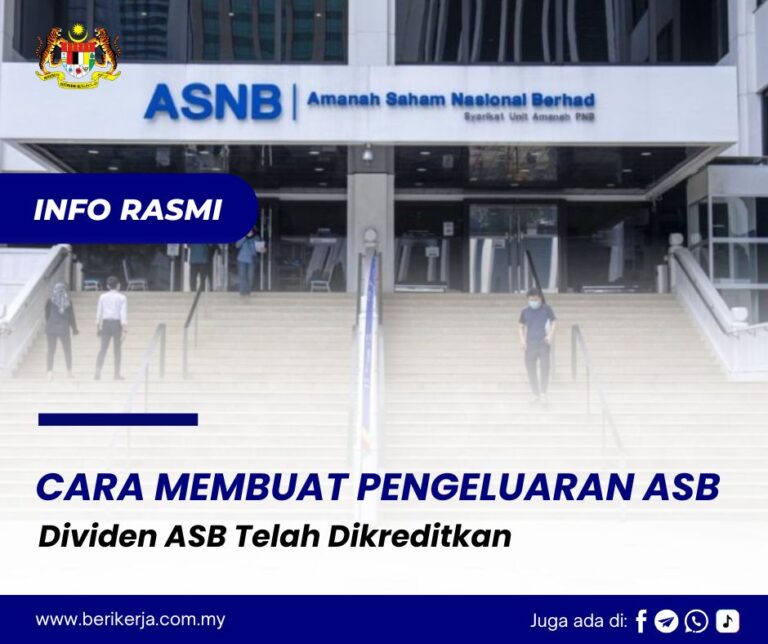 Dividen ASB Telah Dikreditkan: Ini Cara Membuat Pengeluaran ASB Secara Online