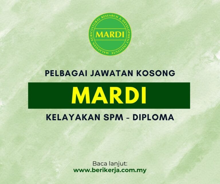 Jawatan Kosong MARDI