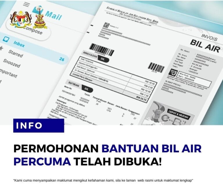 Bantuan Bil Air Percuma