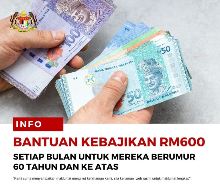 Bantuan Kebajikan RM600