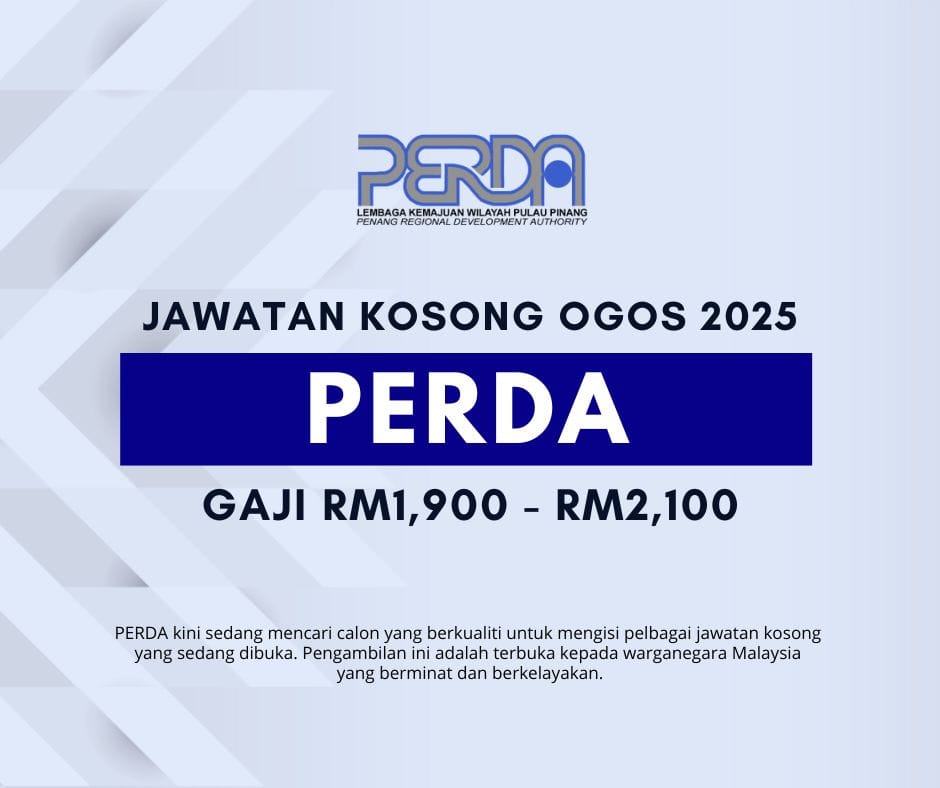 JAWATAN KOSONG PERDA