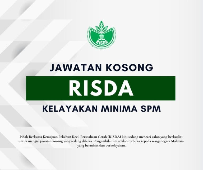 Jawatan Kosong RISDA