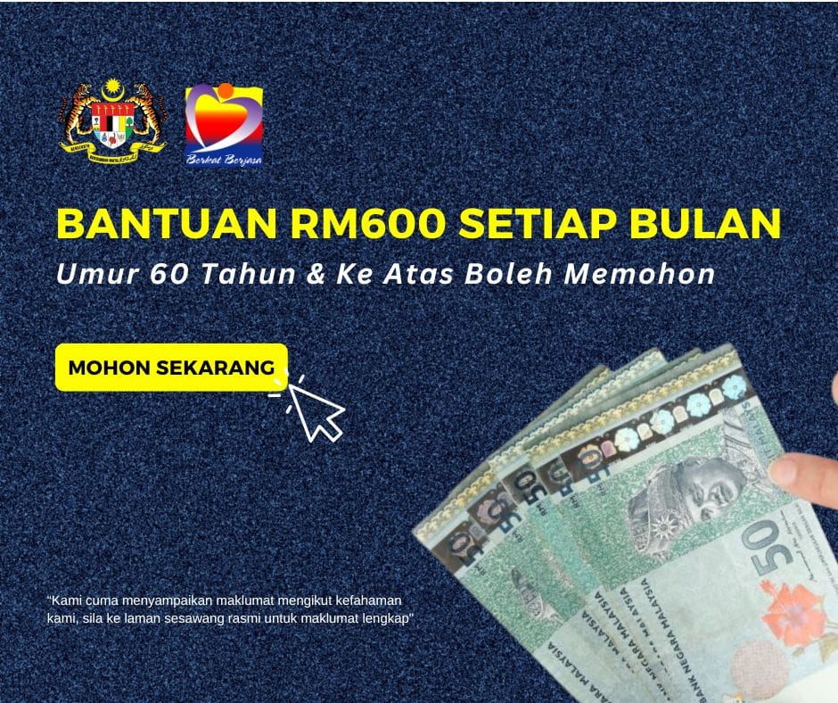 Bantuan RM600 Setiap Bulan
