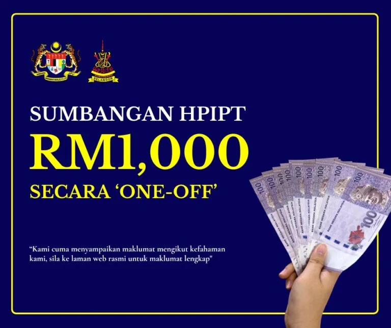Sumbangan RM1,000 'One-Off': Keluarga Berpendapatan Bawah RM5,000 Sebulan Layak Mohon