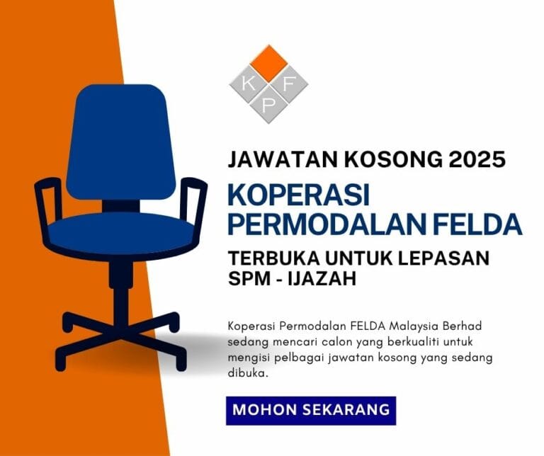 Jawatan Kosong Koperasi Permodalan FELDA 2025, Terbuka Untuk Lepasan SPM - Ijazah